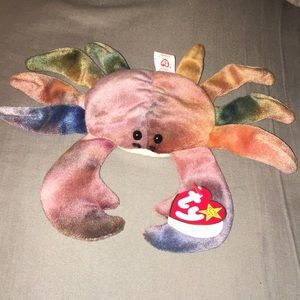 1996 Original Beanie Baby Claude the Crab